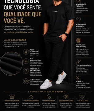 Camisa Oversized Pano Egípcio ALPHA21  Suedine