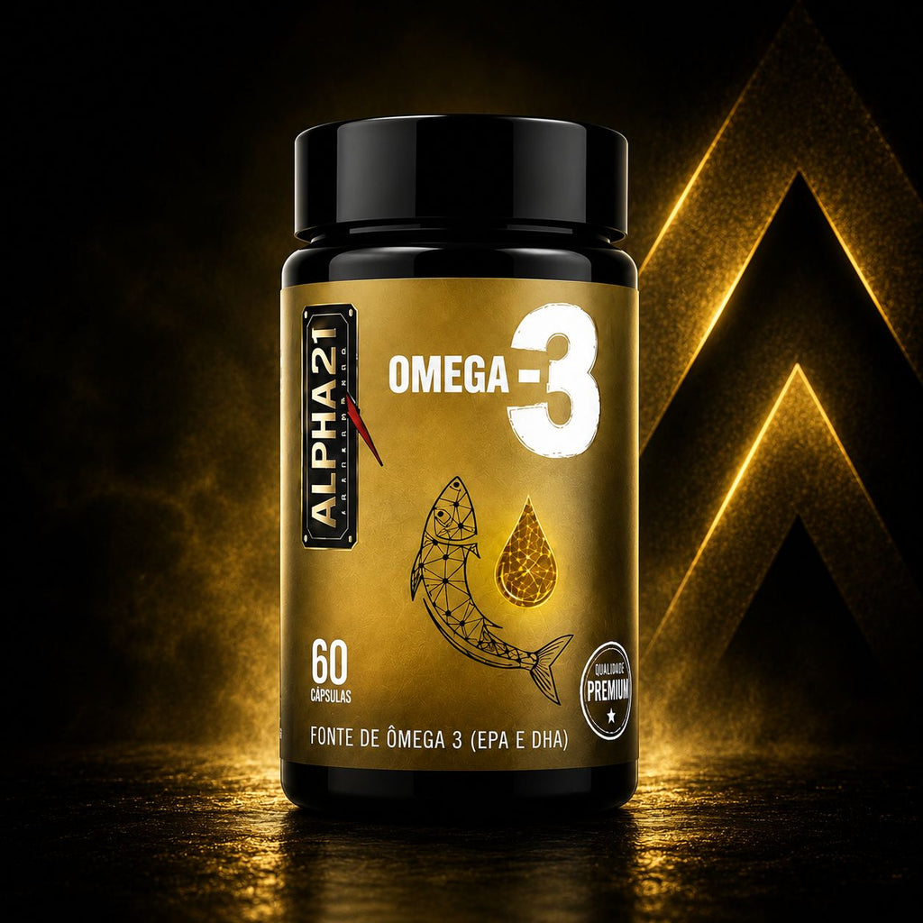 Omega 3 ALPHA21 – ácidos graxos essenciais premium para saúde