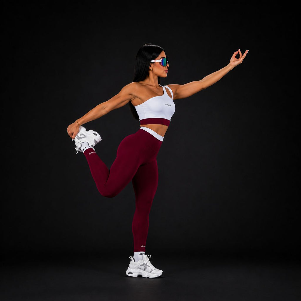 Conjunto Fitness Feminino ALPHA21 – legging e top com estilo e conforto