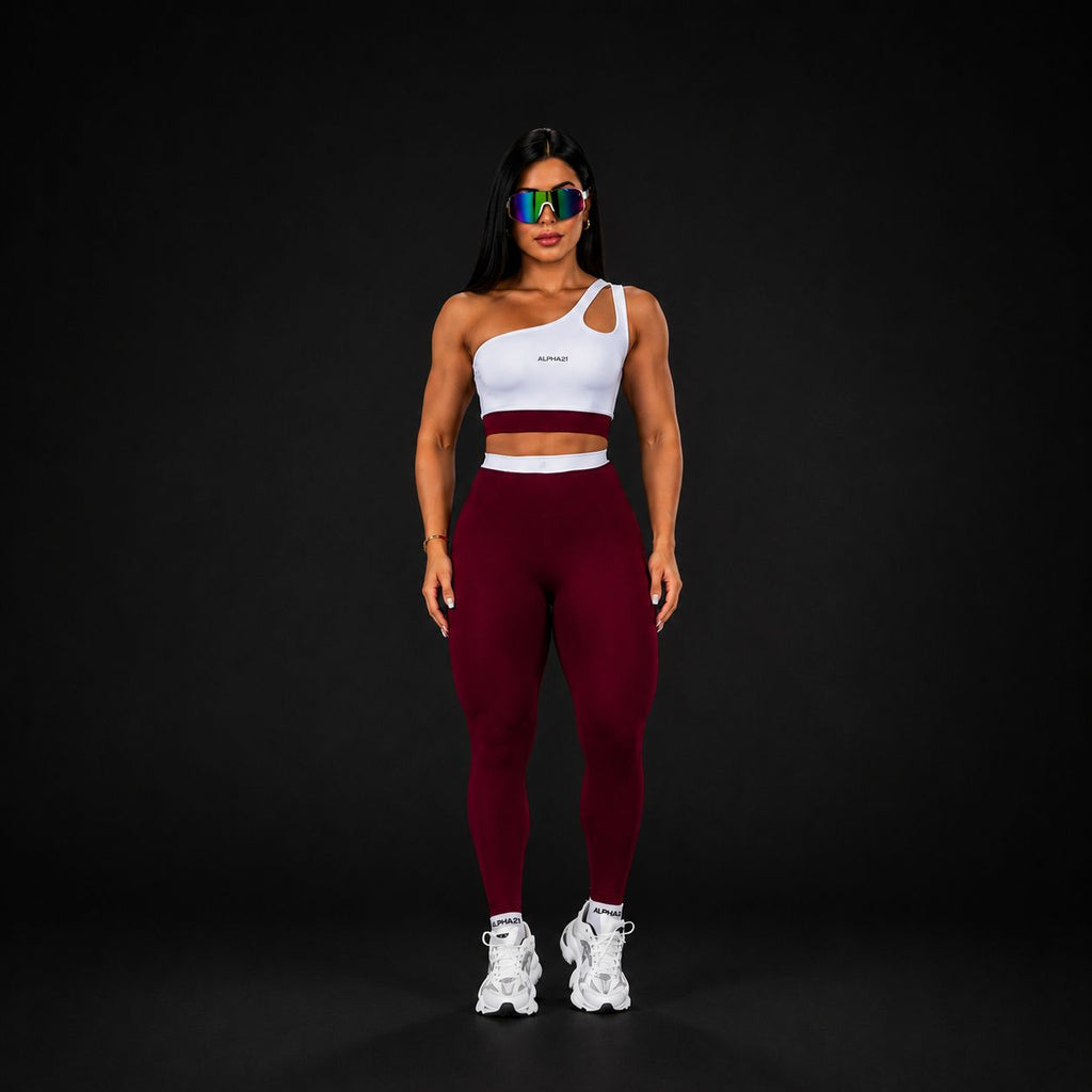Conjunto Fitness Feminino ALPHA21 – legging e top com estilo e conforto