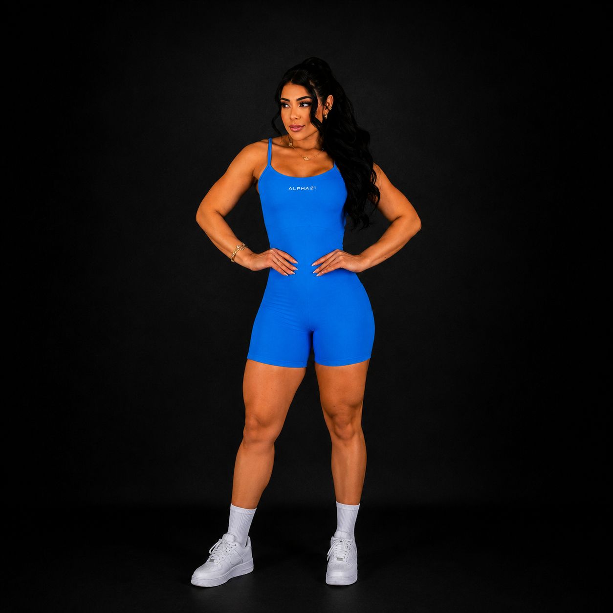 Macaquito Fitness Feminino ALPHA21 - Alta Compressão