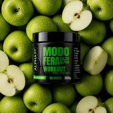Pré-Treino Maçã Verde ALPHA21 300g – Energia Premium
