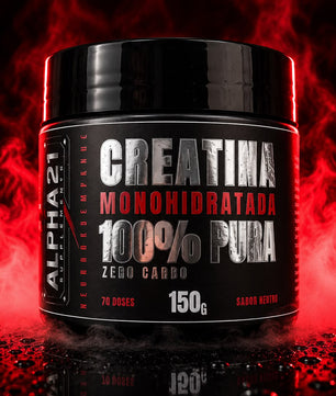 Creatina Monohidratada Pura 150g ALPHA21