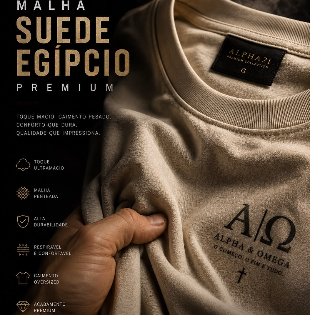 Camisa Oversized ALPHA21 Premium | Lifestyle & Streetwear