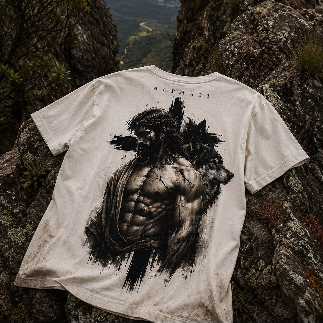 Camisa Oversized ALPHA21 Premium | Lifestyle & Streetwear