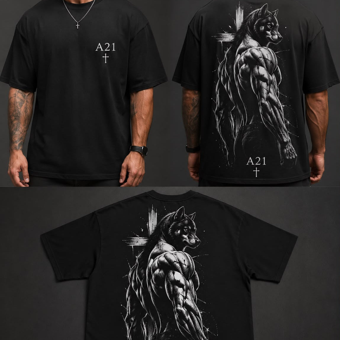 Camisa Oversized ALPHA21 Premium | Lifestyle & Streetwear