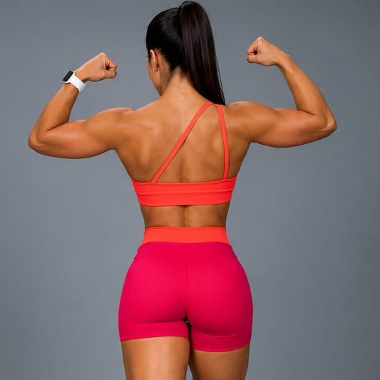 Conjunto Fitness Feminino Bicolor ALPHA21 para Performance
