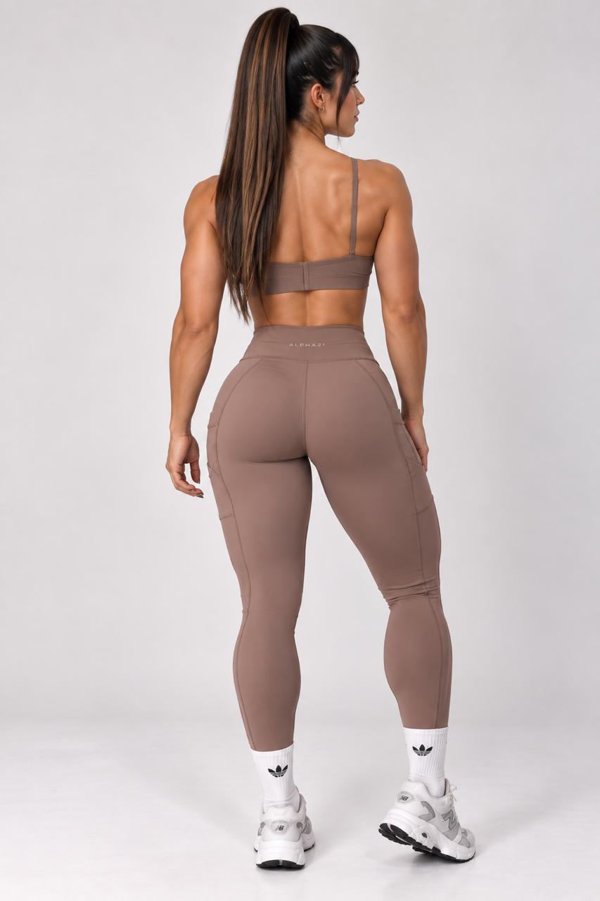 Conjunto Fitness Feminino Top e Legging ALPHA21