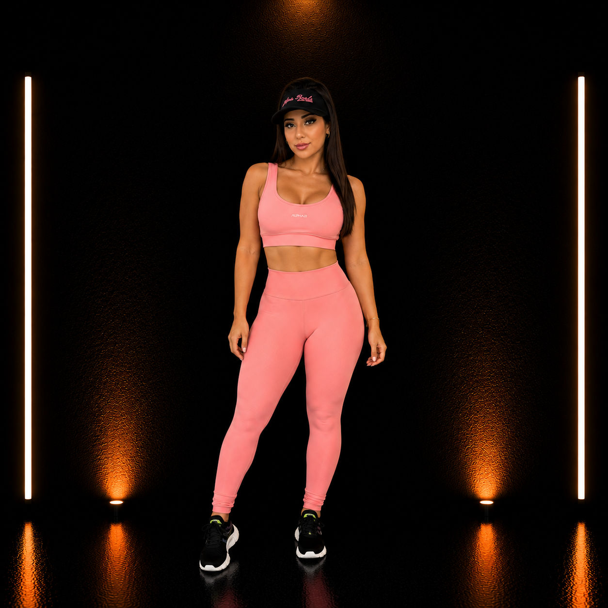 Conjunto Feminino ALPHA21: Legging e Top Compressão