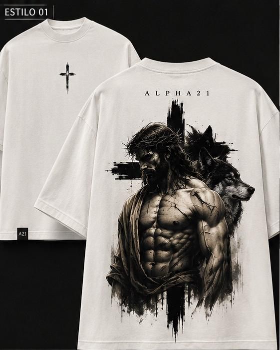 Camisa Oversized ALPHA21 Premium | Lifestyle & Streetwear