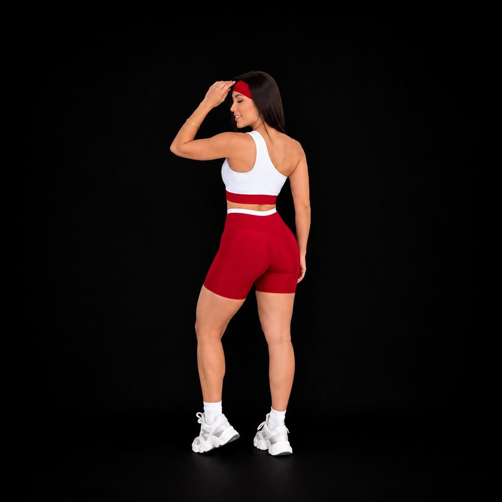 Conjunto Fitness Feminino Bicolor ALPHA21 para Performance