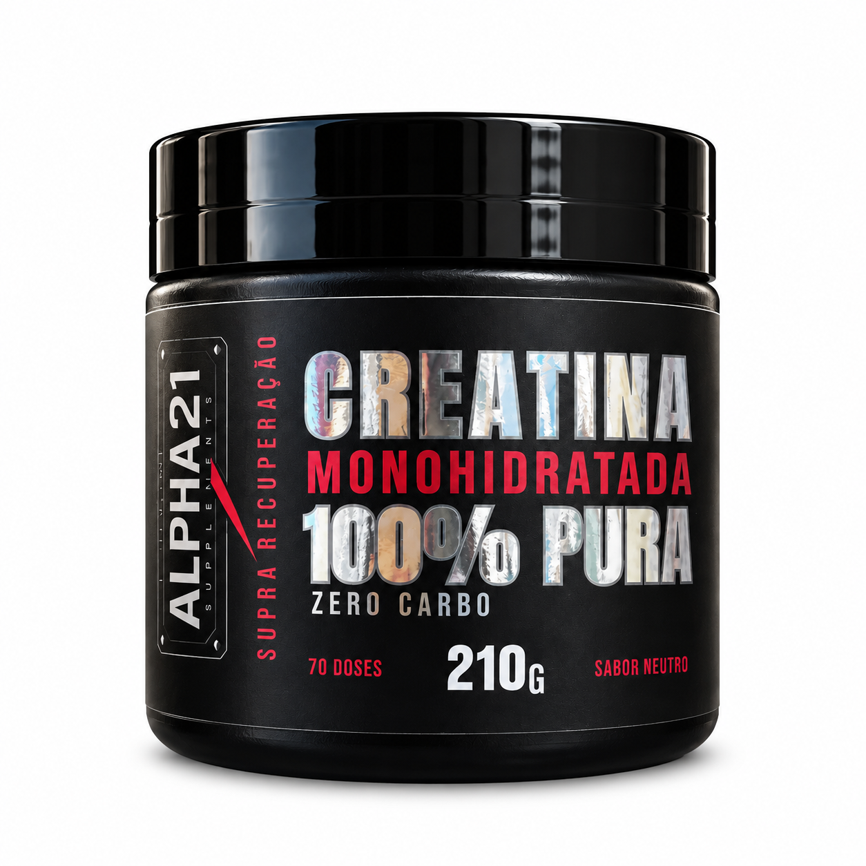 Creatina Monohidratada ALPHA21 210g