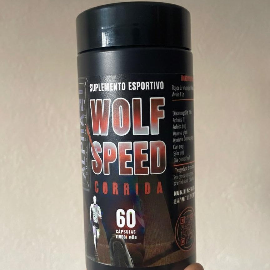 ALPHA21 WOLF SPEED CORRIDA — (60 cáps)  ⭐️⭐️⭐️⭐️⭐️ 38.354 avaliações | Performance Inteligente para Corredores