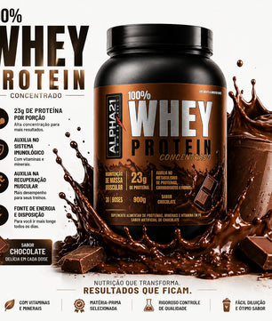 Whey Protein ALPHA21 Kit Trio – Informações Nutricionais