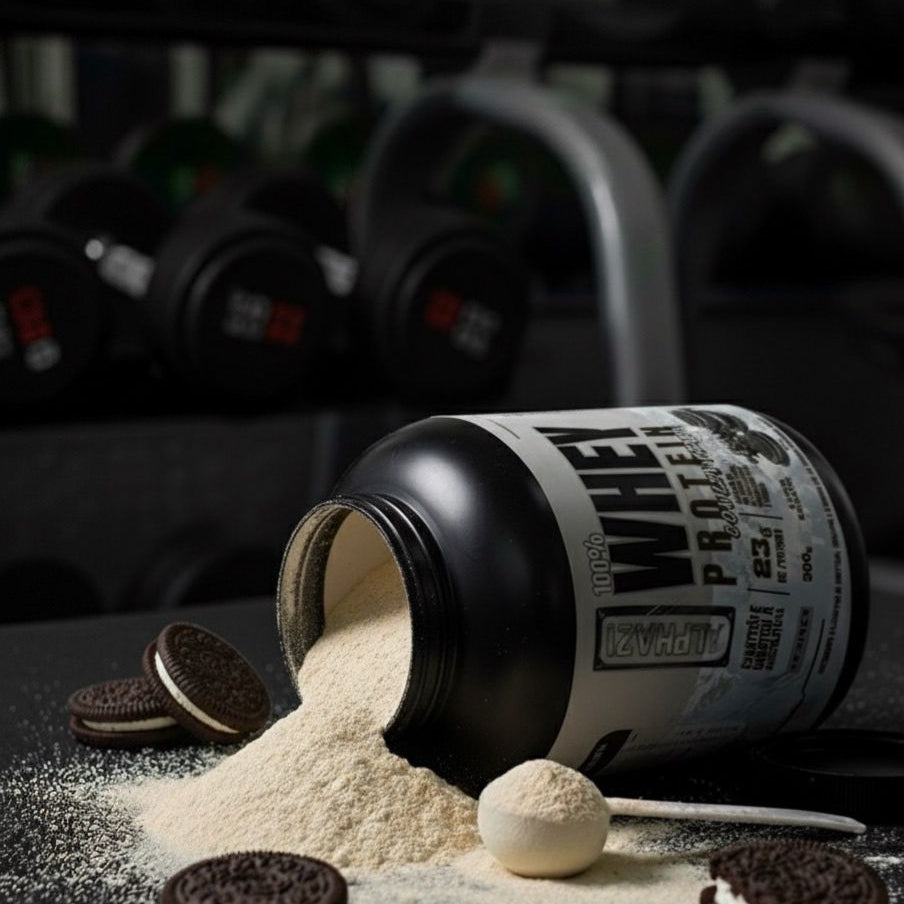 ALPHA21 PURE WHEY — SABOR COOKIES (900G)  ⭐️⭐️⭐️⭐️⭐️ 7.214 avaliações | Sabor Premium, Performance Autêntica