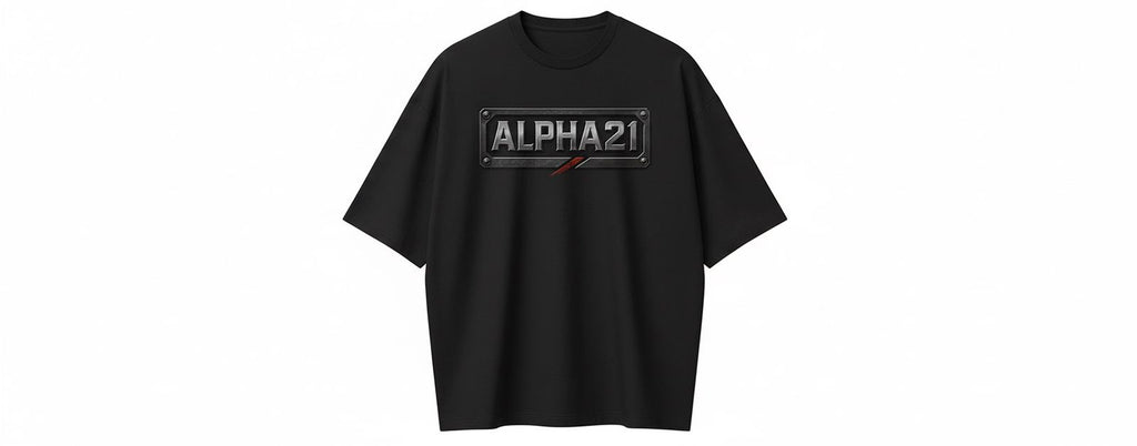 CAMISA OVERSIZED ALPHA21 — MAIS QUE ESTILO, É ATITUDE | 834 avaliações ⭐⭐⭐⭐