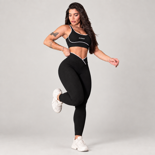 Conjunto Fitness Feminino ALPHA21 Dark Power