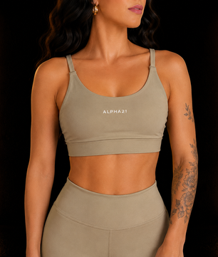 Top Power Feminino ALPHA21  Alta Performance
