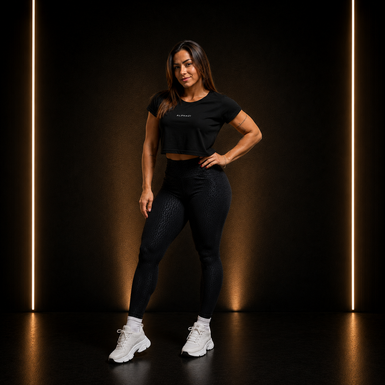Cropp Fitness Feminino ALPHA21 | Suporte Premium