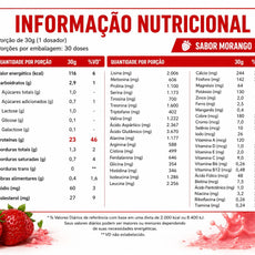 Whey Protein Morango ALPHA21 – concentrado 900g sabor morango