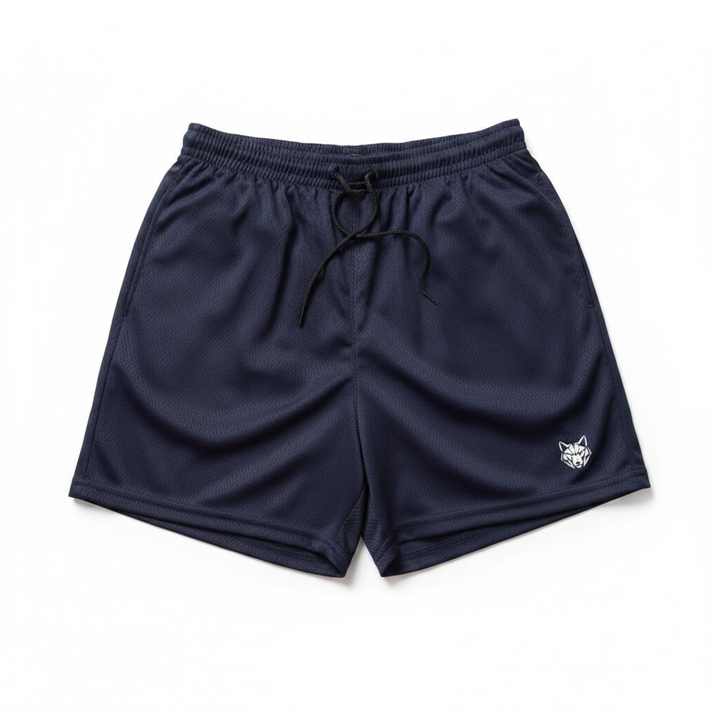 Short Training Alpha21 - Azul Marinho - Flat Lay
