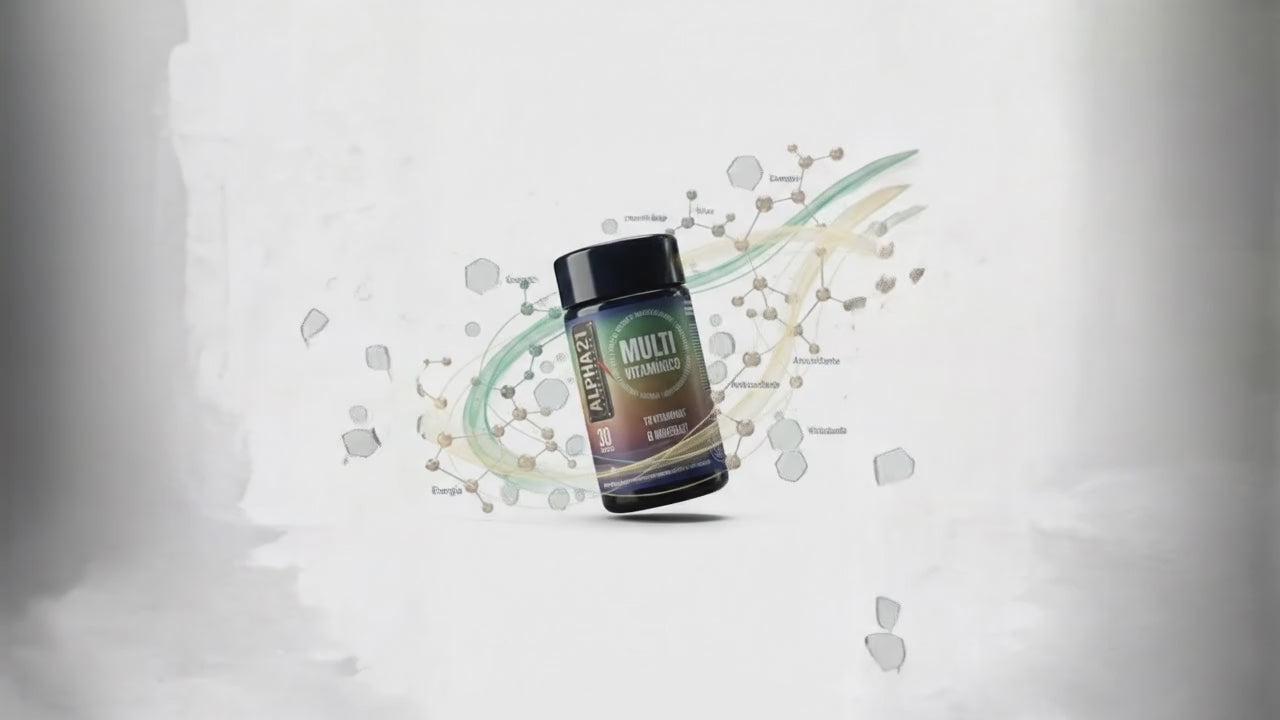Multivitamínico MULTI VIT ALPHA21 – complexo de vitaminas e minerais para suporte nutricional diário, fabricado sob BPF/ANVISA