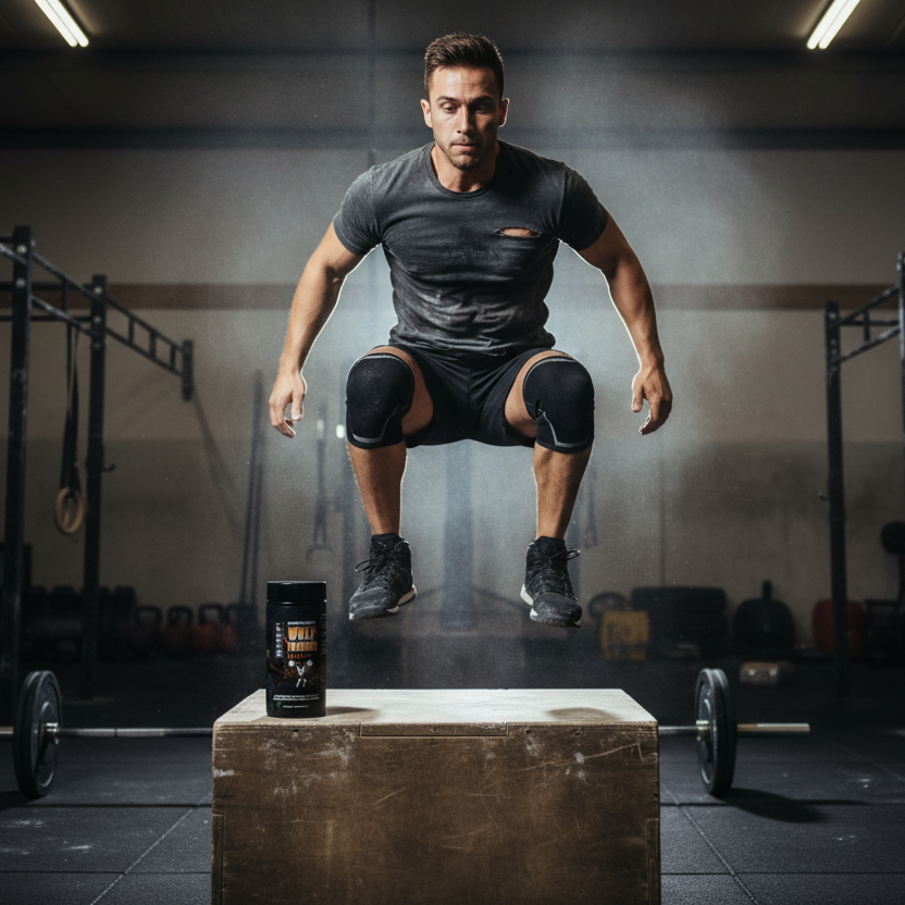Suplemento Wolf Treiner Crossfit ALPHA21 com 60 cápsulas para performance e resistência em treinos intensos